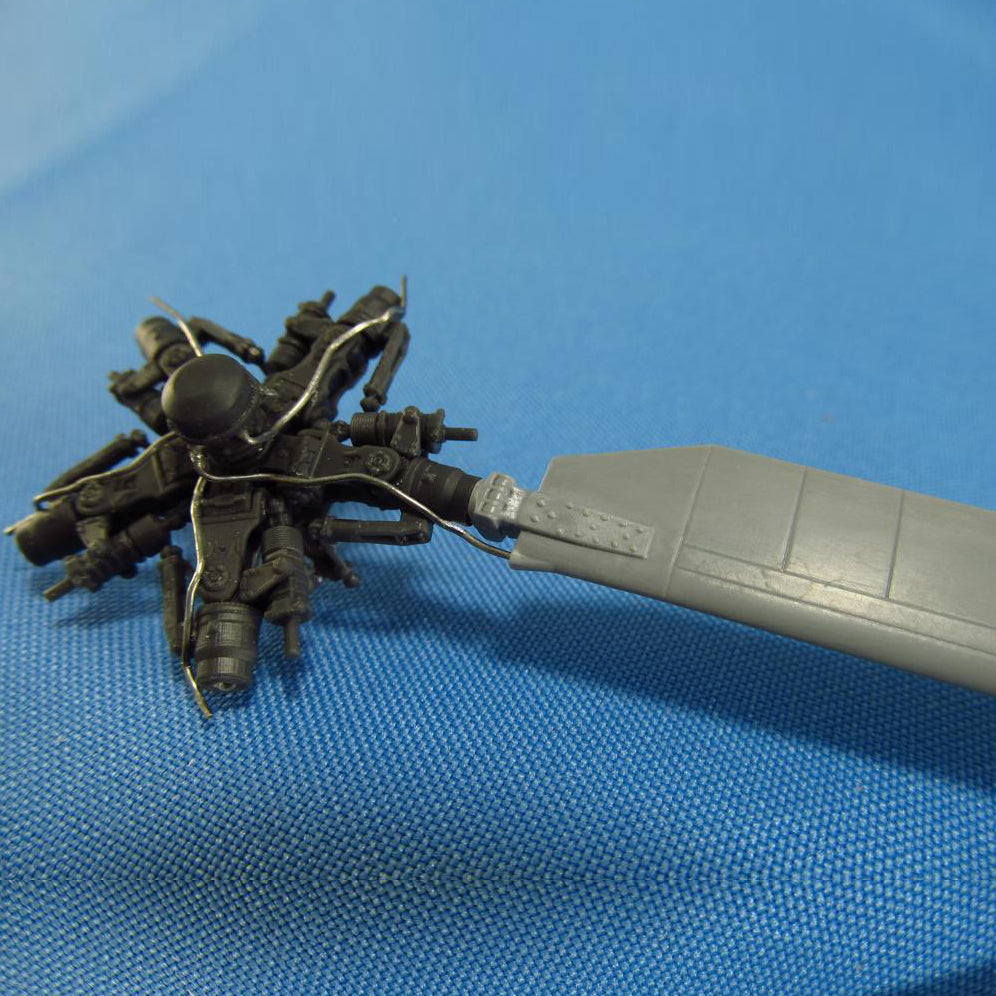 Mil Mi-24, Main Rotor (for Zvezda, Revell/Monogram) Scale 1:48 Metallic Details MDR4875
