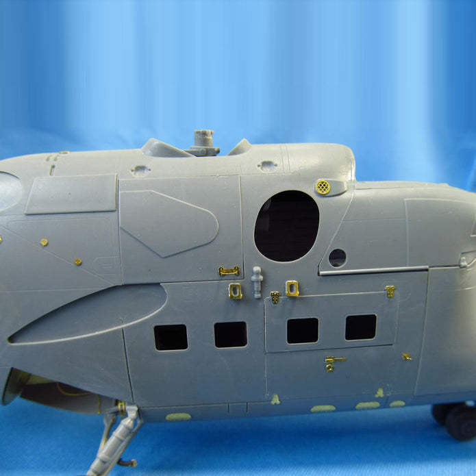 Mil Mi-24, Exterior Detailing set (Resin, Photoetch) Scale 1:48 (Recommended for kit: Zvezda) Metallic Details MDR4878 - For Helicopter Kit Model
