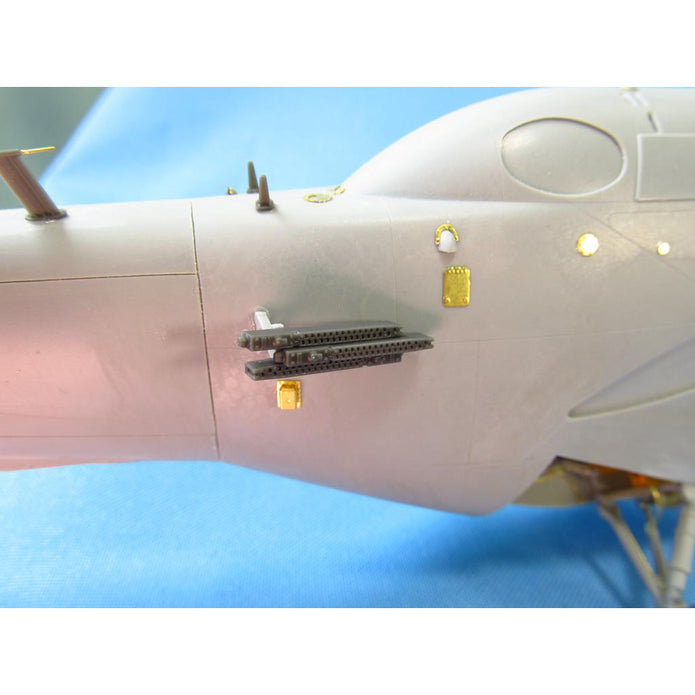 Mil Mi-24, Exterior Detailing set (Resin, Photoetch) Scale 1:48 (Recommended for kit: Zvezda) Metallic Details MDR4878 - For Helicopter Kit Model