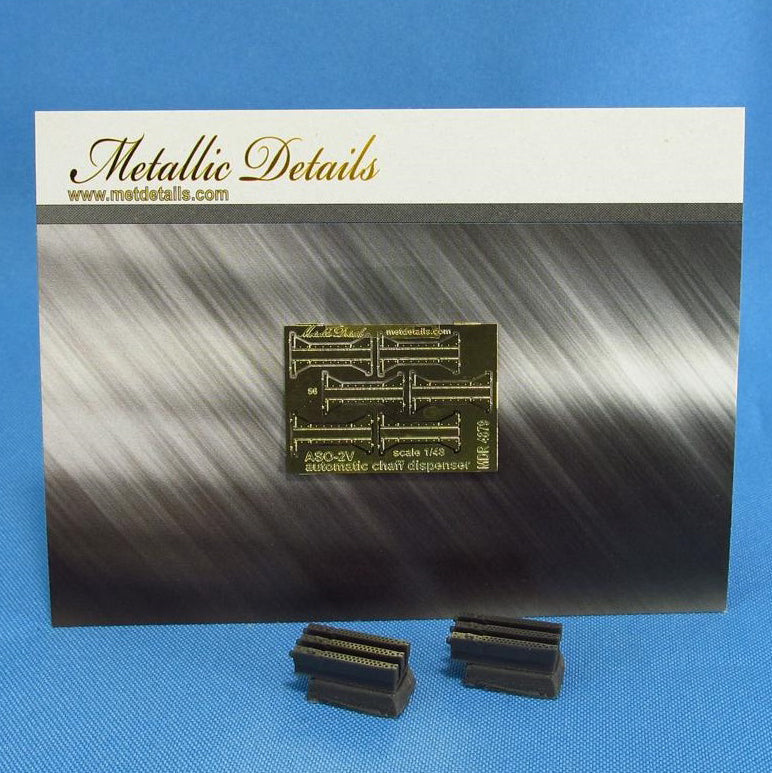ASO-2V Chaff dispenser for Mi-24 V/VP Scale 1:48 Metallic Details MDR4879