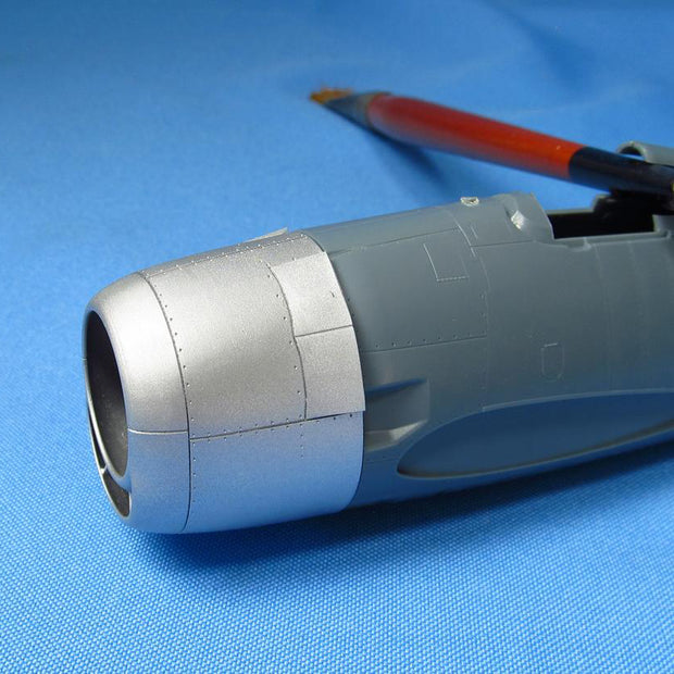 F6F Hellcat, Cowling type 1 Exterior Details (3D-Printed) Scale 1:48 (Recommended for kit: Eduard) Metallic Details MDR4880 - For Aircraft Models Kits