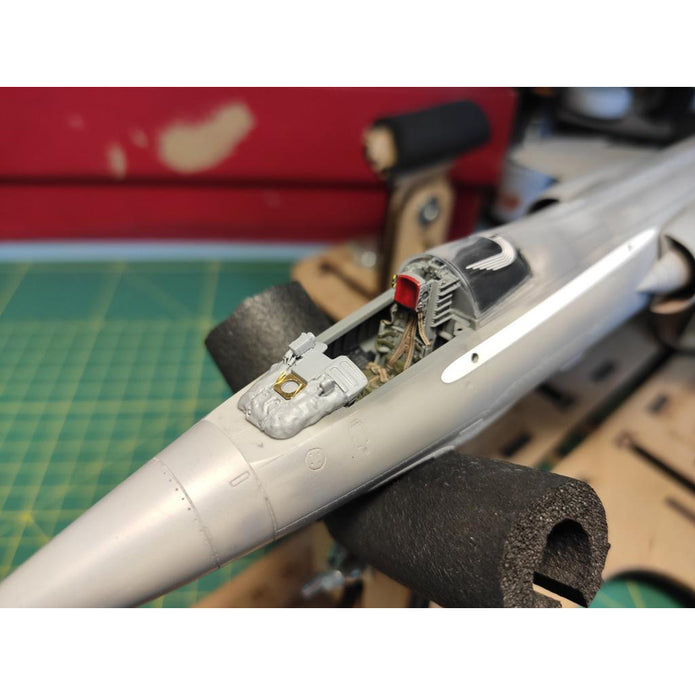 Lockheed F-104 Starfighter, Exterior and Interrior Detailing set (Resin, Photoetch) Scale 1:48 (Recommended for kit: Hasegawa) Metallic Details MDR4882 - For Aircraft Model Kits
