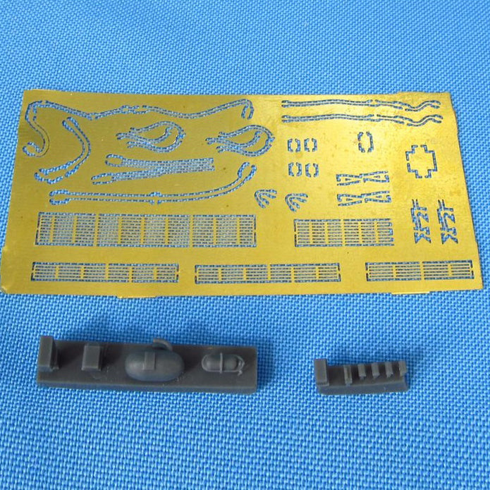 Me 262, Wheel Bays (for HobbyBoss) Scale 1:48 Metallic Details MDR4886