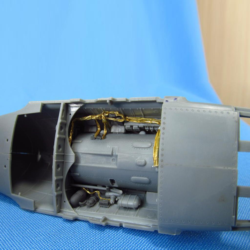 Me 262, Wheel Bays (for HobbyBoss) Scale 1:48 Metallic Details MDR4886