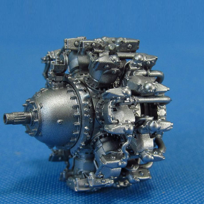 Pratt & Whitney R-1830 Late Engines Detailing set (Resin, Photoetch) Scale 1:48 Metallic Details MDR4887 - For Model Aircraft Kits