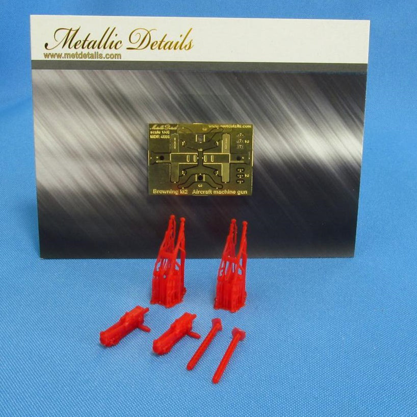 Browning M2 aircraft machine Gun Scale 1:48 Metallic Details MDR4888