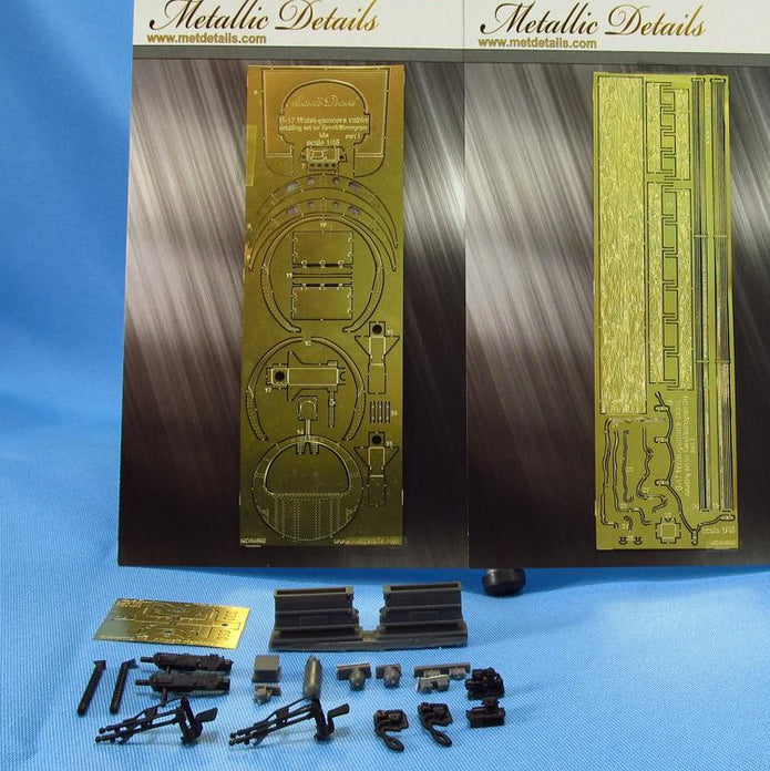 B-17, Waist-gunners cabin (for Monogram) Scale 1:48 Metallic Details MDR4892