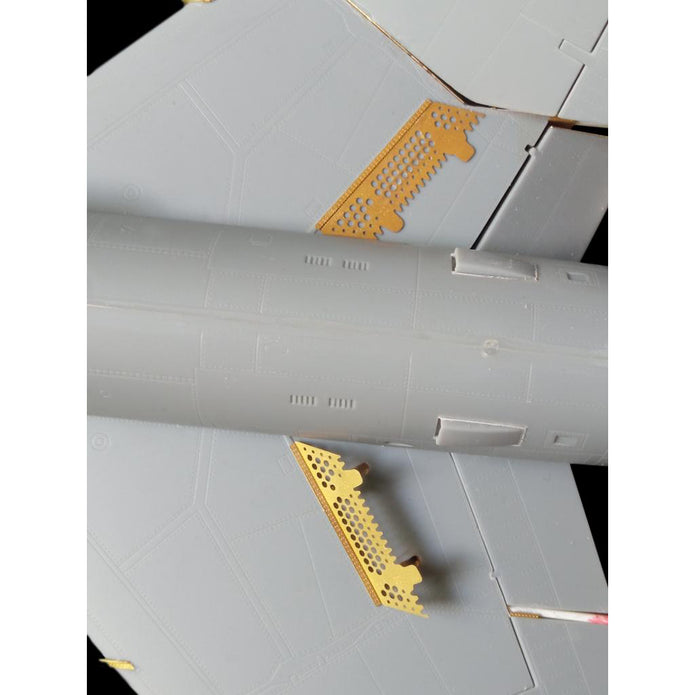 McDonnell F3H-2M Demon, Exterior Details set (Photoetch, 3D-Printed) Scale 1:48 (Recommended for kit: HobbyBoss) Metallic Details MDR4898 - For Aircraft Model Kits