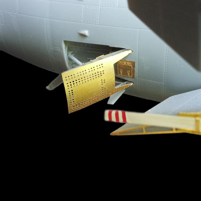 McDonnell F3H-2M Demon, Exterior Details set (Photoetch, 3D-Printed) Scale 1:48 (Recommended for kit: HobbyBoss) Metallic Details MDR4898 - For Aircraft Model Kits