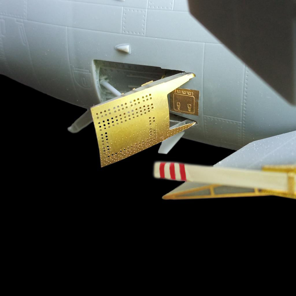 McDonnell F3H-2M Demon, Exterior Details set (Photoetch, 3D-Printed) Scale 1:48 (Recommended for kit: HobbyBoss) Metallic Details MDR4898 - For Aircraft Model Kits