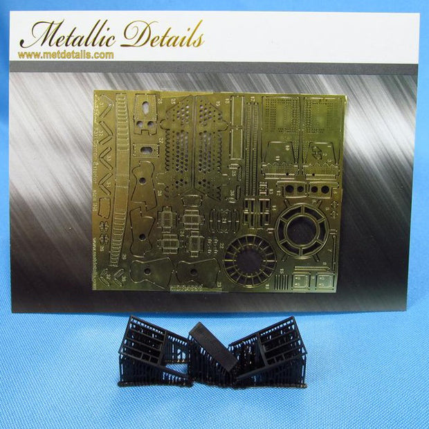 McDonnell F3H-2M Demon, Exterior Details set (Photoetch, 3D-Printed) Scale 1:48 (Recommended for kit: HobbyBoss) Metallic Details MDR4898 - For Aircraft Model Kits