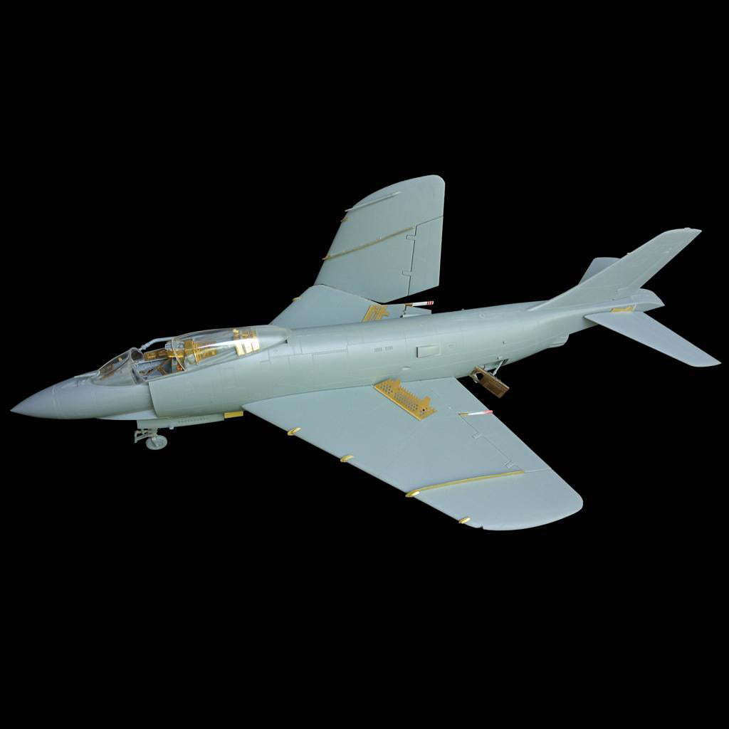 McDonnell F3H-2M Demon, Exterior Details set (Photoetch, 3D-Printed) Scale 1:48 (Recommended for kit: HobbyBoss) Metallic Details MDR4898 - For Aircraft Model Kits