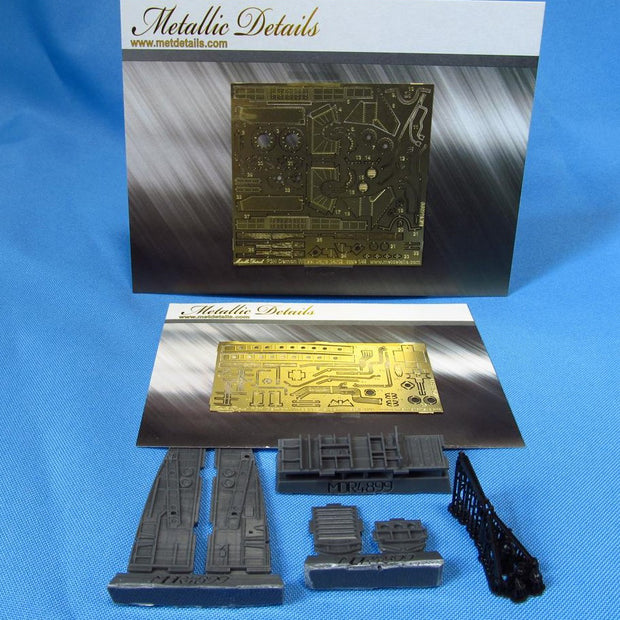 F3H-2M Demon, Wheel bays (for HobbyBoss) Scale 1:48 Metallic Details MDR4899