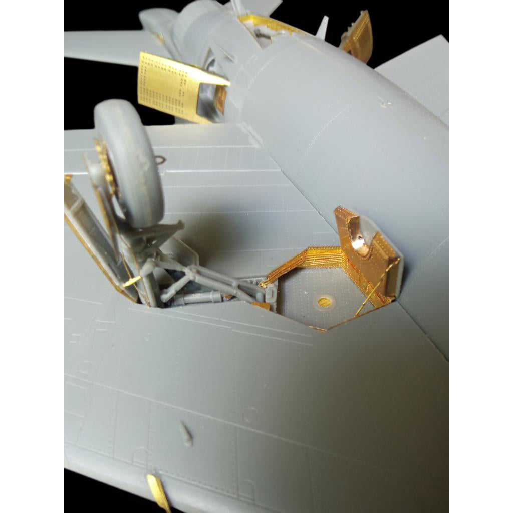 F3H-2M Demon, Wheel bays (for HobbyBoss) Scale 1:48 Metallic Details MDR4899