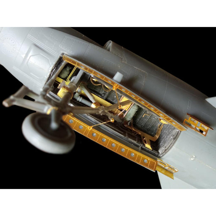 F3H-2M Demon, Wheel bays (for HobbyBoss) Scale 1:48 Metallic Details MDR4899