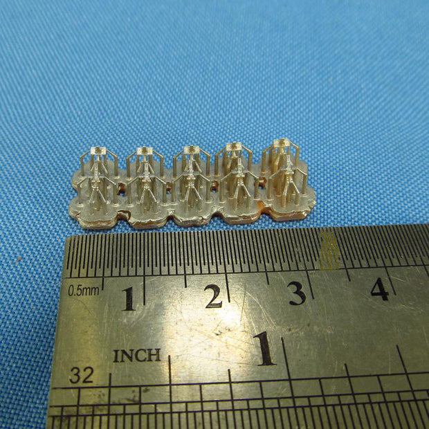 Twin 20 mm Oerlikon fixed mount guns Scale 1:700 Metallic Details MDR70002