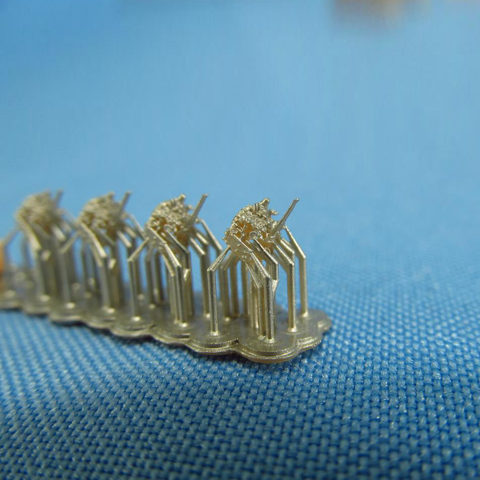 Twin 40 mm Bofors guns Scale 1:700 Metallic Details MDR70004
