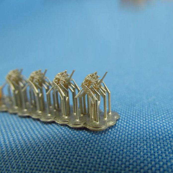 Twin 40 mm Bofors guns Scale 1:700 Metallic Details MDR70004