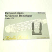 Bristol Beaufighter, Exhaust pipes Scale 1:72 Metallic Details MDR7202