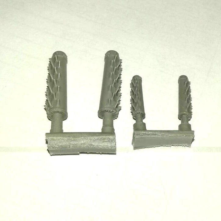 Bristol Beaufighter, Exhaust pipes Scale 1:72 Metallic Details MDR7202