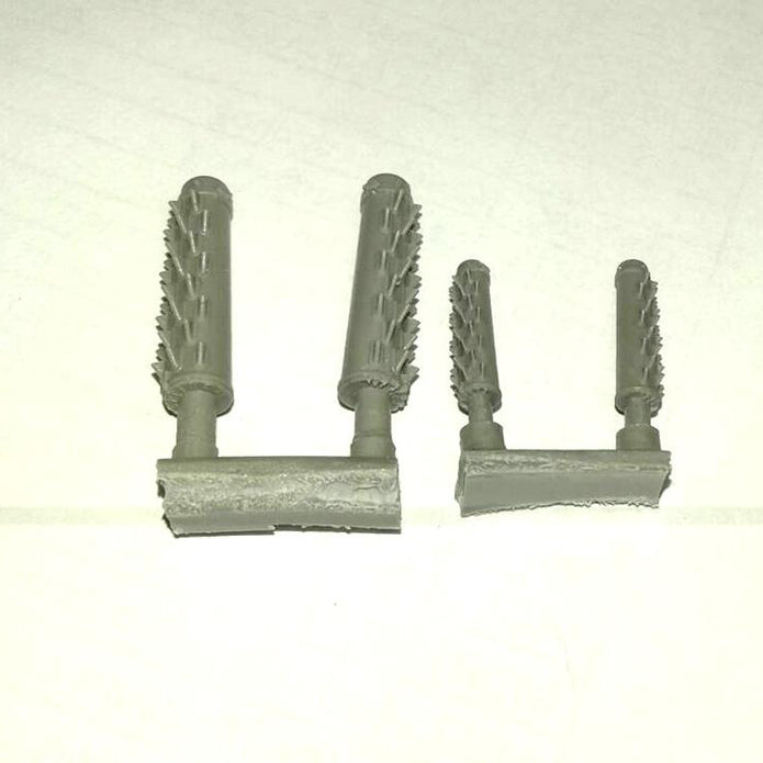 Bristol Beaufighter, Exhaust pipes Scale 1:72 Metallic Details MDR7202