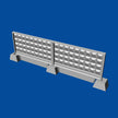 Concrete fence P6Vm Scale 1:72 Metallic Details MDR7208