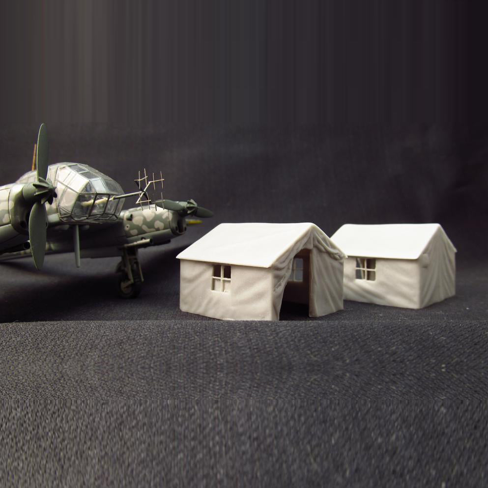German staff tent type 1 Scale 1:72 Metallic Details MDR7209