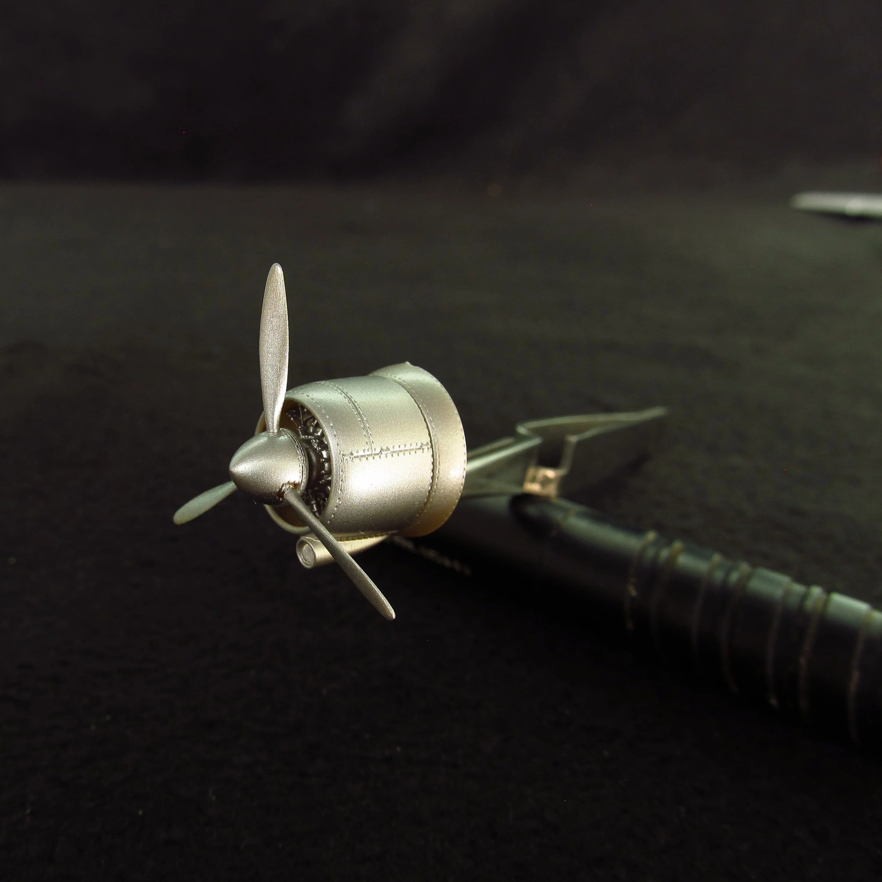 Gotha Go 244B, Propellers Detailing set (3D-Printed) Scale 1:72 (Recommended for kit: Italeri) Metallic Details MDR72103 - For Models Aircraft Kits