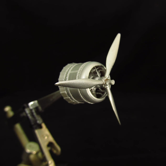 Bristol Beaufort, Cowlings, Propeller and Engines Detailing set (3D-Printed) Scale 1:72 Metallic Details MDR72107 - For Model Kits Aircraft