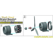 Bristol Beaufort, Cowlings, Propeller and Engines Detailing set (3D-Printed) Scale 1:72 Metallic Details MDR72107 - For Model Kits Aircraft