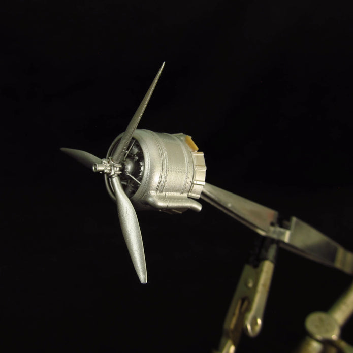 Bristol Beaufort, Cowlings, Propeller and Engines Detailing set (3D-Printed) Scale 1:72 Metallic Details MDR72107 - For Model Kits Aircraft