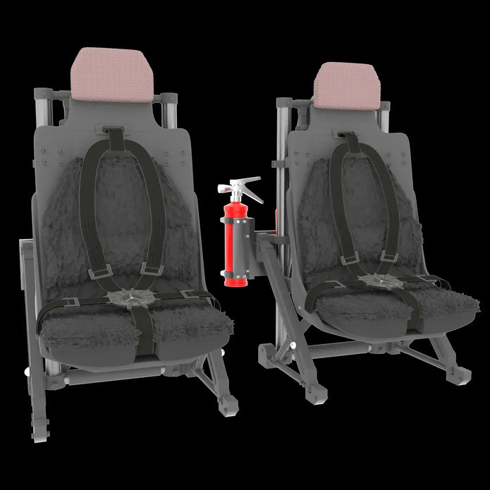 Pilot seats for Sikorsky UH-60, SH-60, MH-60 late Scale 1:72 Metallic Details MDR72118