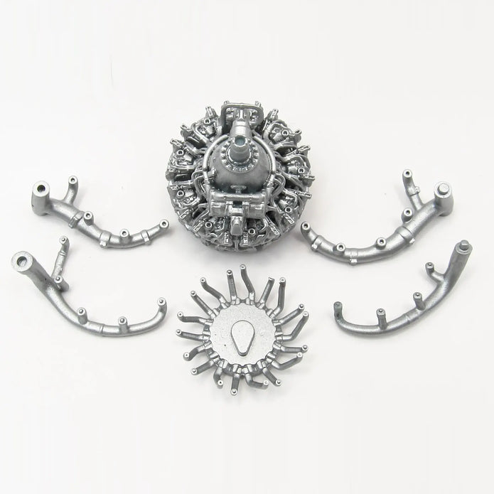 Wright R-3350 engine (3D printed version) Scale 1:72 Metallic Details MDR72122