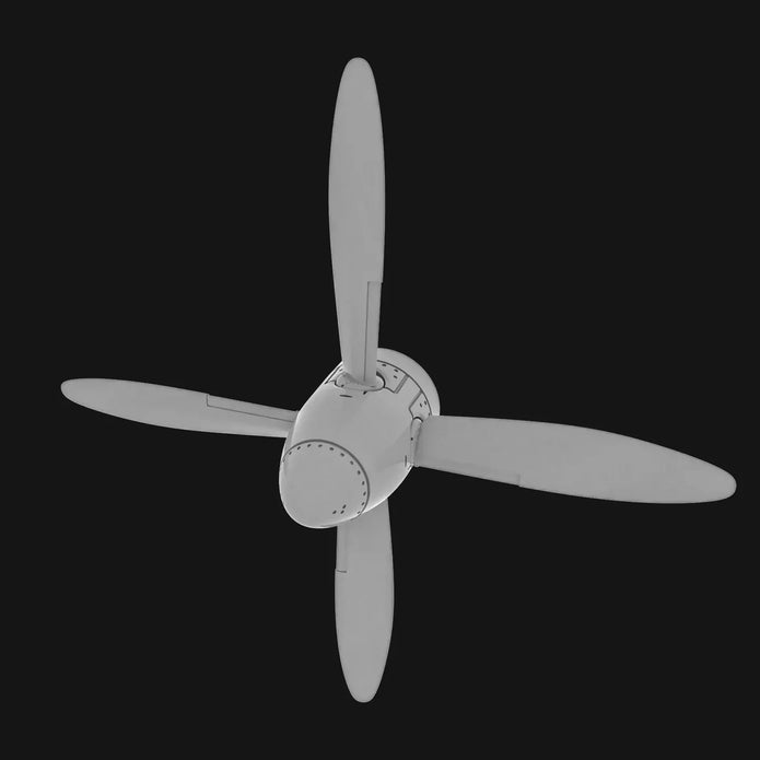 AV-68I airscrew late type for Il-18 and An-12 planes Scale 1:72 Metallic Details MDR72123