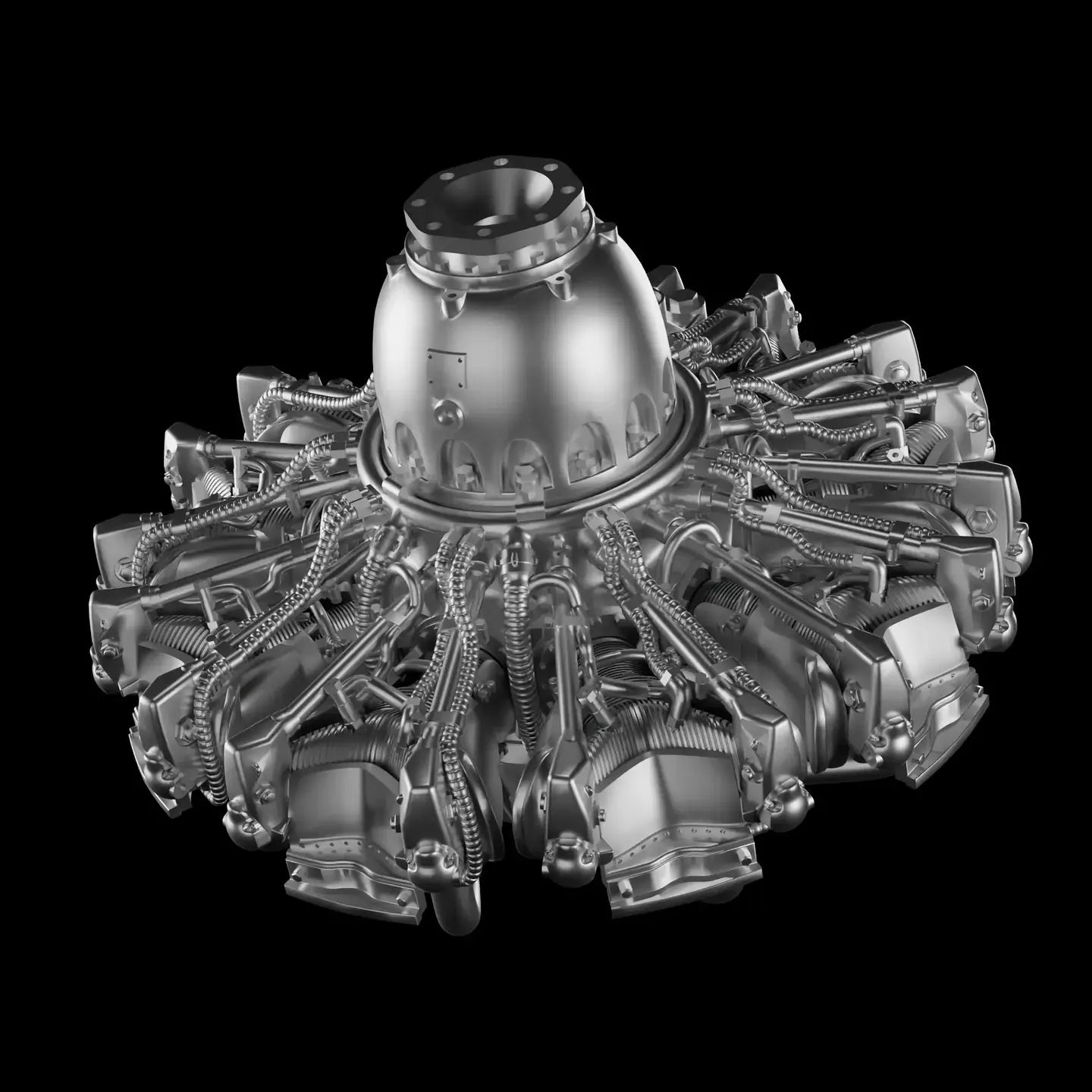 BMW Bramo Fafnir 323 Engine Scale 1:72 Metallic Details MDR72125