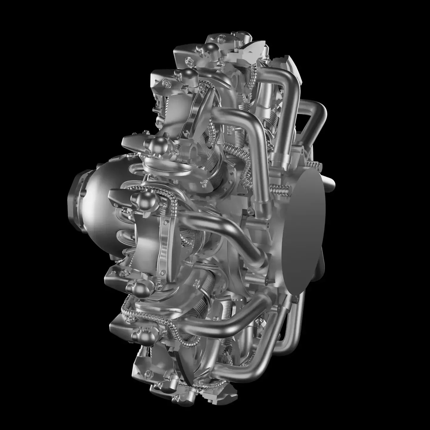 BMW Bramo Fafnir 323 Engine Scale 1:72 Metallic Details MDR72125