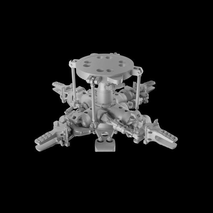 Sikorsky MH-60, UH-60, HH-60 Main rotor Scale 1:72 Metallic Details MDR72126