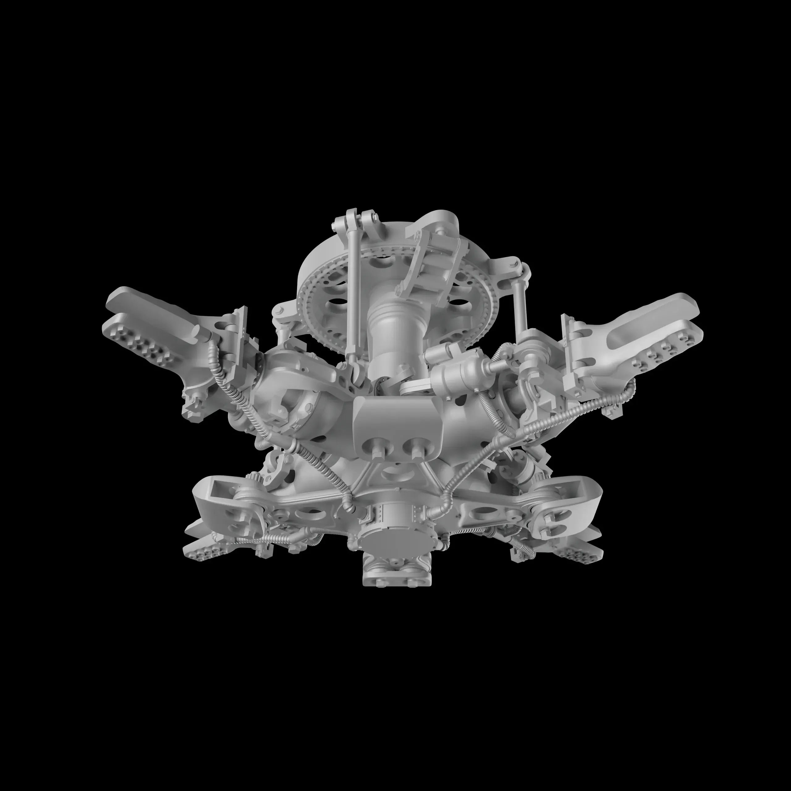 Sikorsky MH-60, UH-60, HH-60 Main rotor Scale 1:72 Metallic Details MDR72126