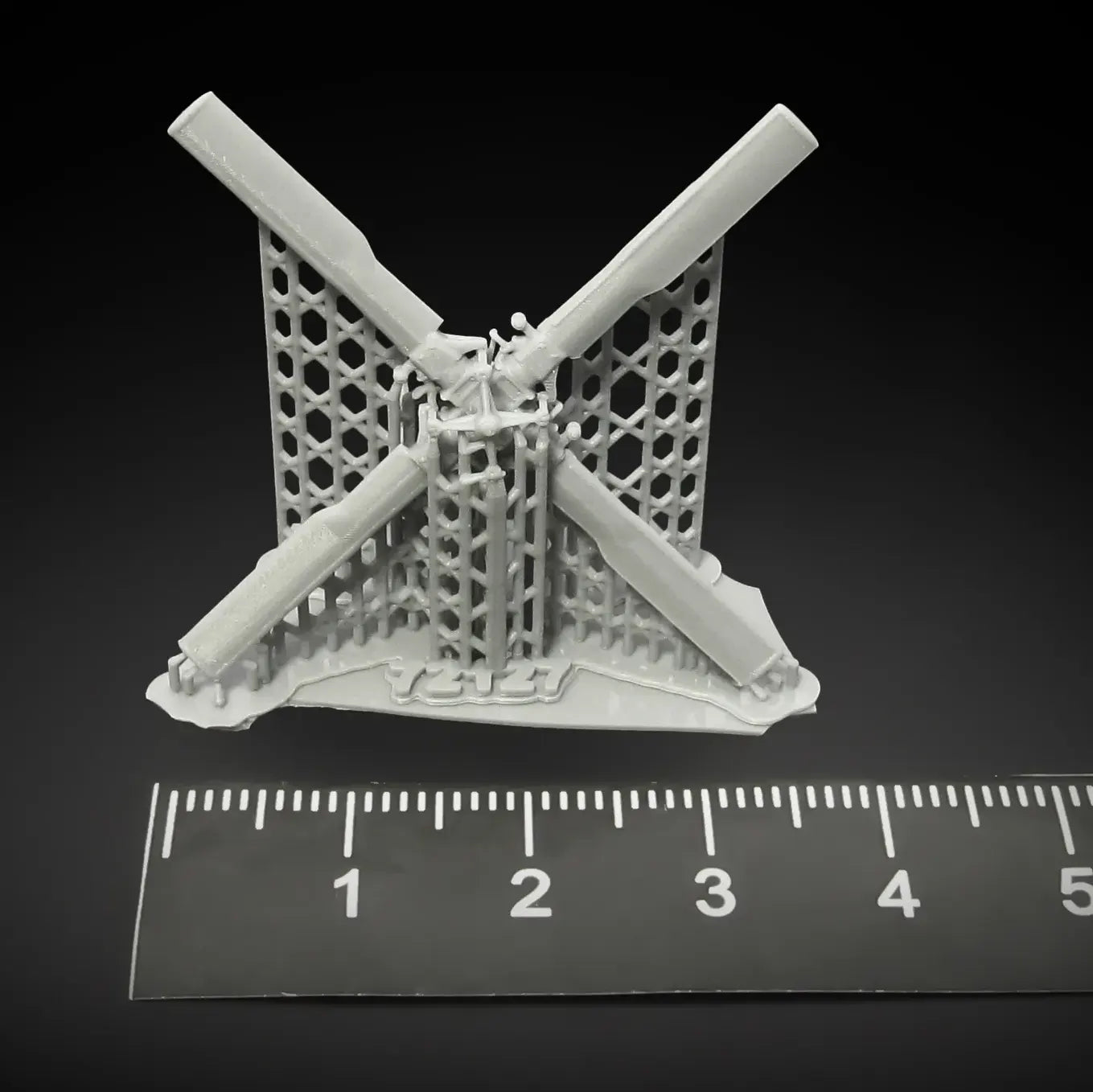 Sikorsky MH-60, UH-60, HH-60 Tail rotor Scale 1:72 Metallic Details MDR72127