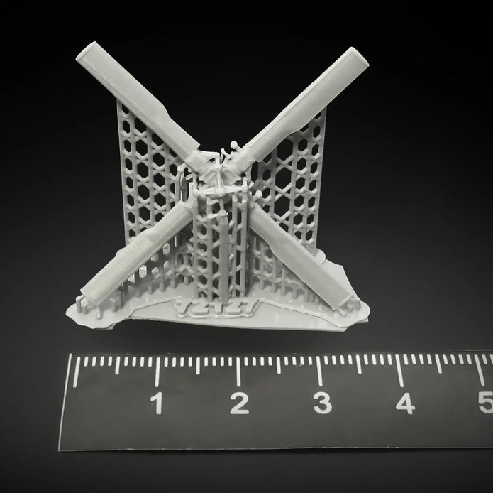 Sikorsky MH-60, UH-60, HH-60 Tail rotor Scale 1:72 Metallic Details MDR72127