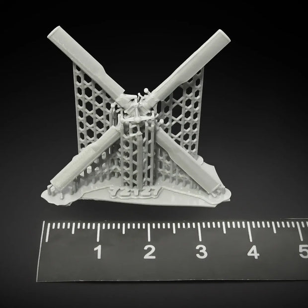 Sikorsky MH-60, UH-60, HH-60 Tail rotor Scale 1:72 Metallic Details MDR72127