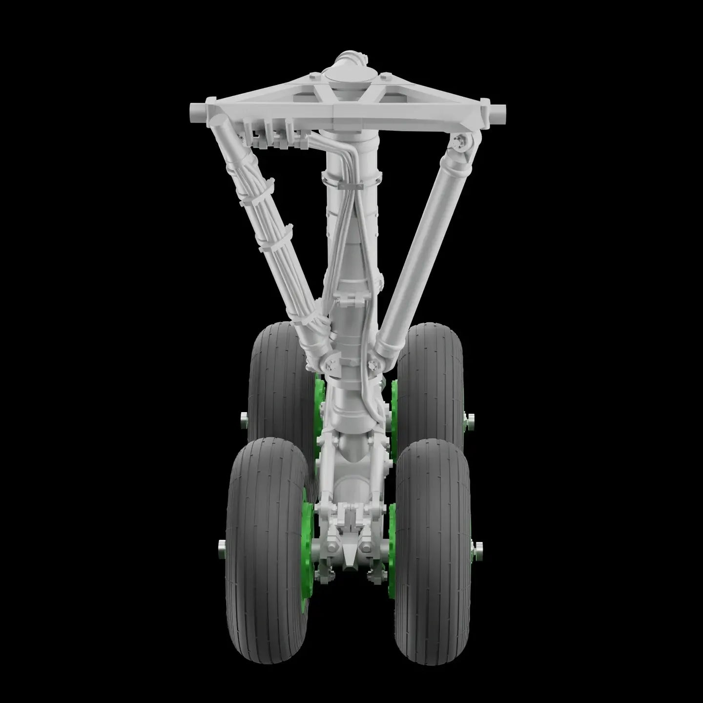 IL-18, 20, 22, 38 Landing gears with wheels (for Amodel) Scale 1:72 Metallic Details MDR72128