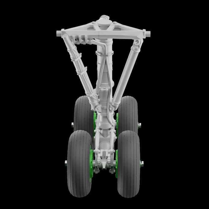 IL-18, 20, 22, 38 Landing gears with wheels (for Amodel) Scale 1:72 Metallic Details MDR72128