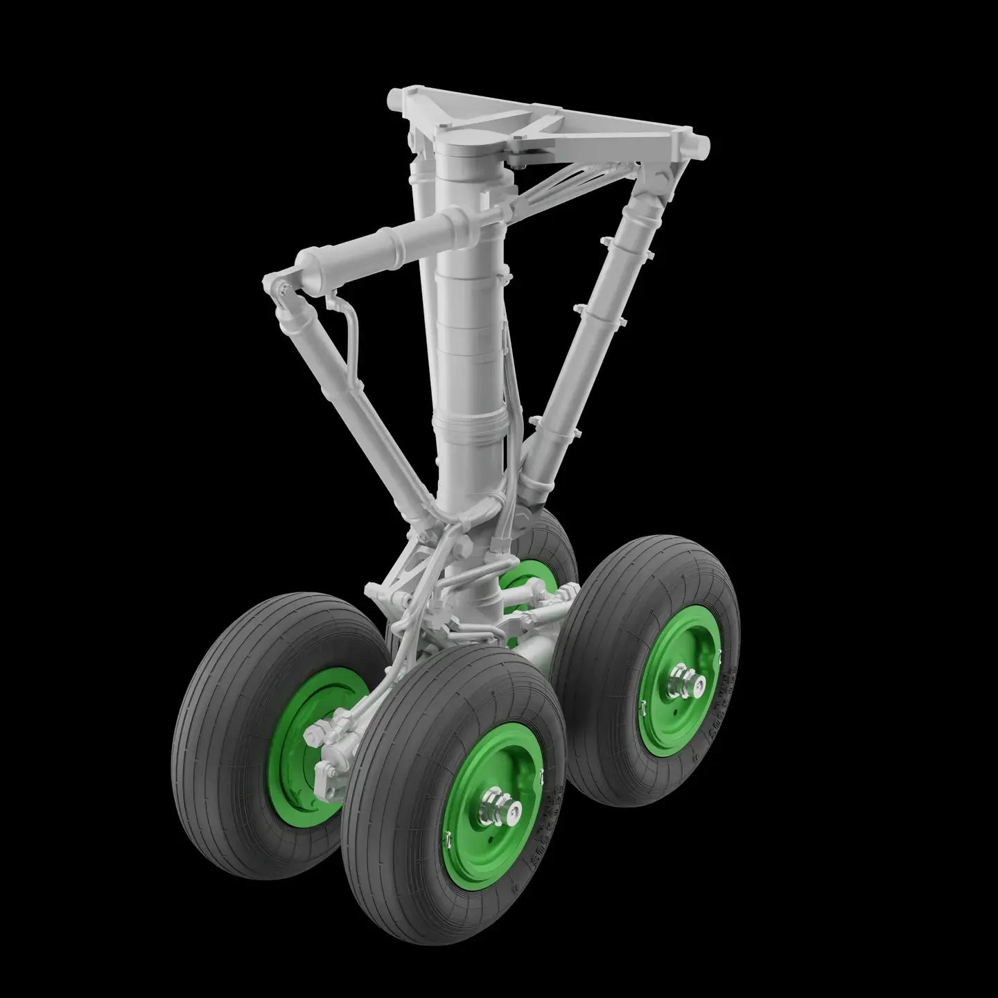 IL-18, 20, 22, 38 Landing gears with wheels (for Amodel) Scale 1:72 Metallic Details MDR72128