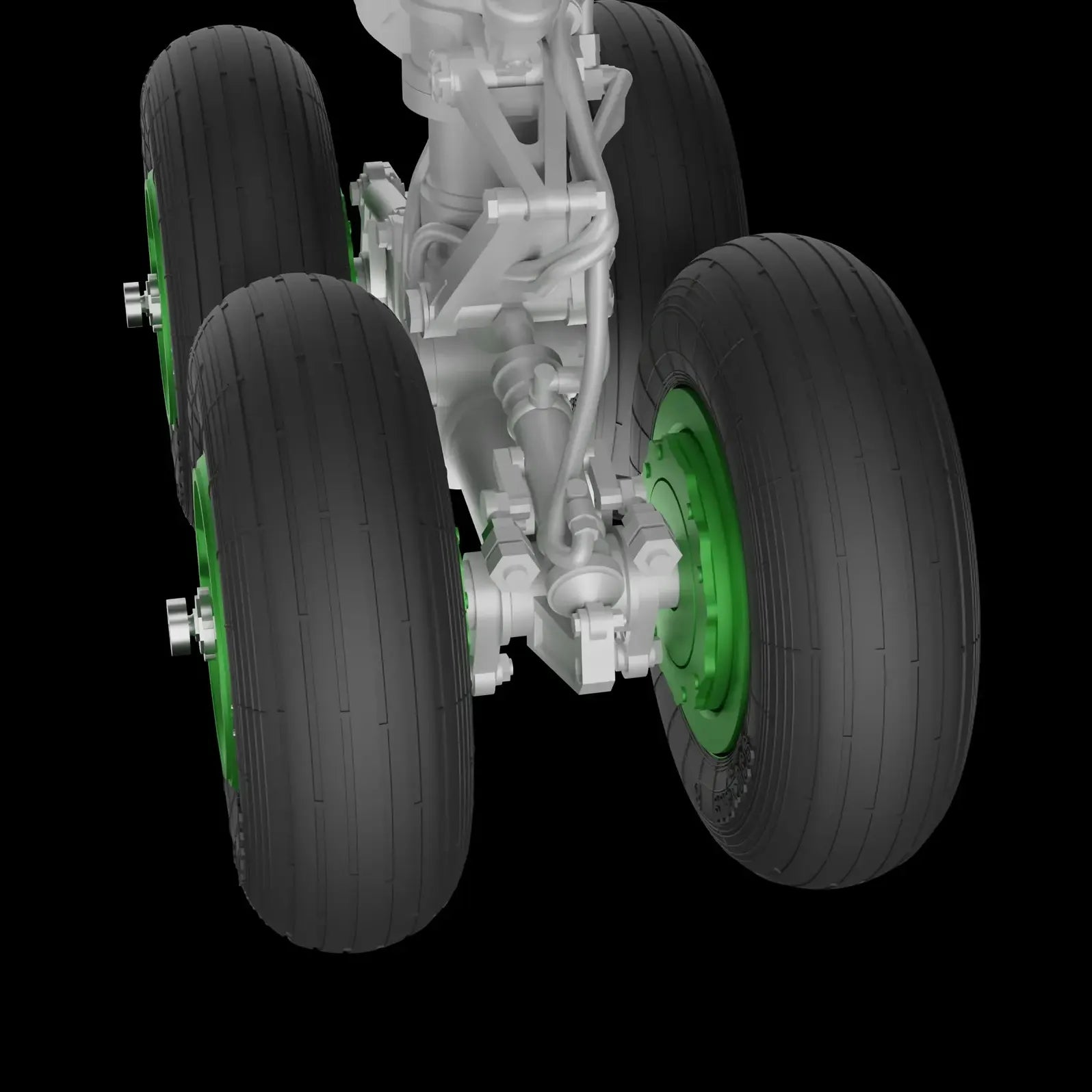 IL-18, 20, 22, 38 Landing gears with wheels (for Amodel) Scale 1:72 Metallic Details MDR72128