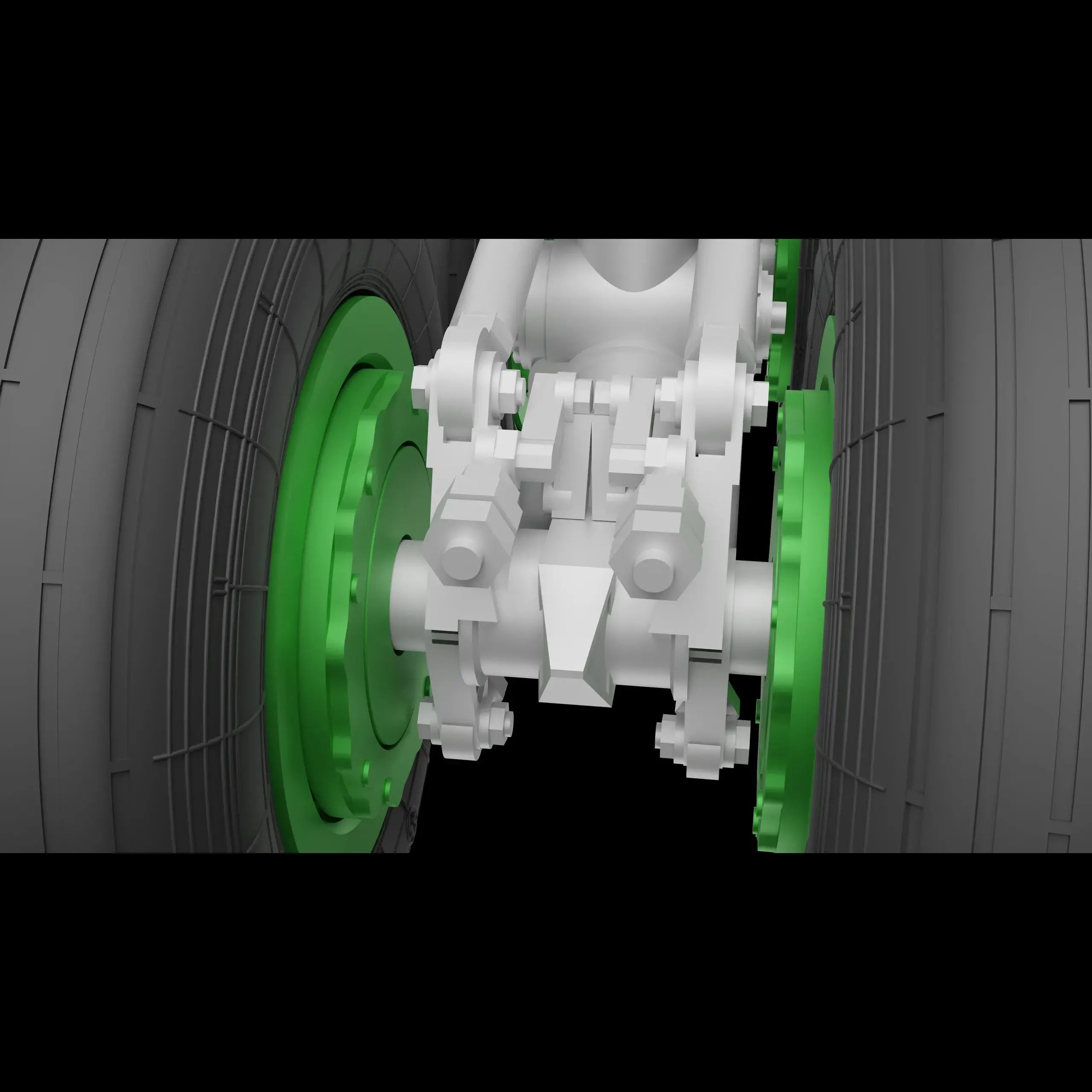 IL-18, 20, 22, 38 Landing gears with wheels (for Amodel) Scale 1:72 Metallic Details MDR72128