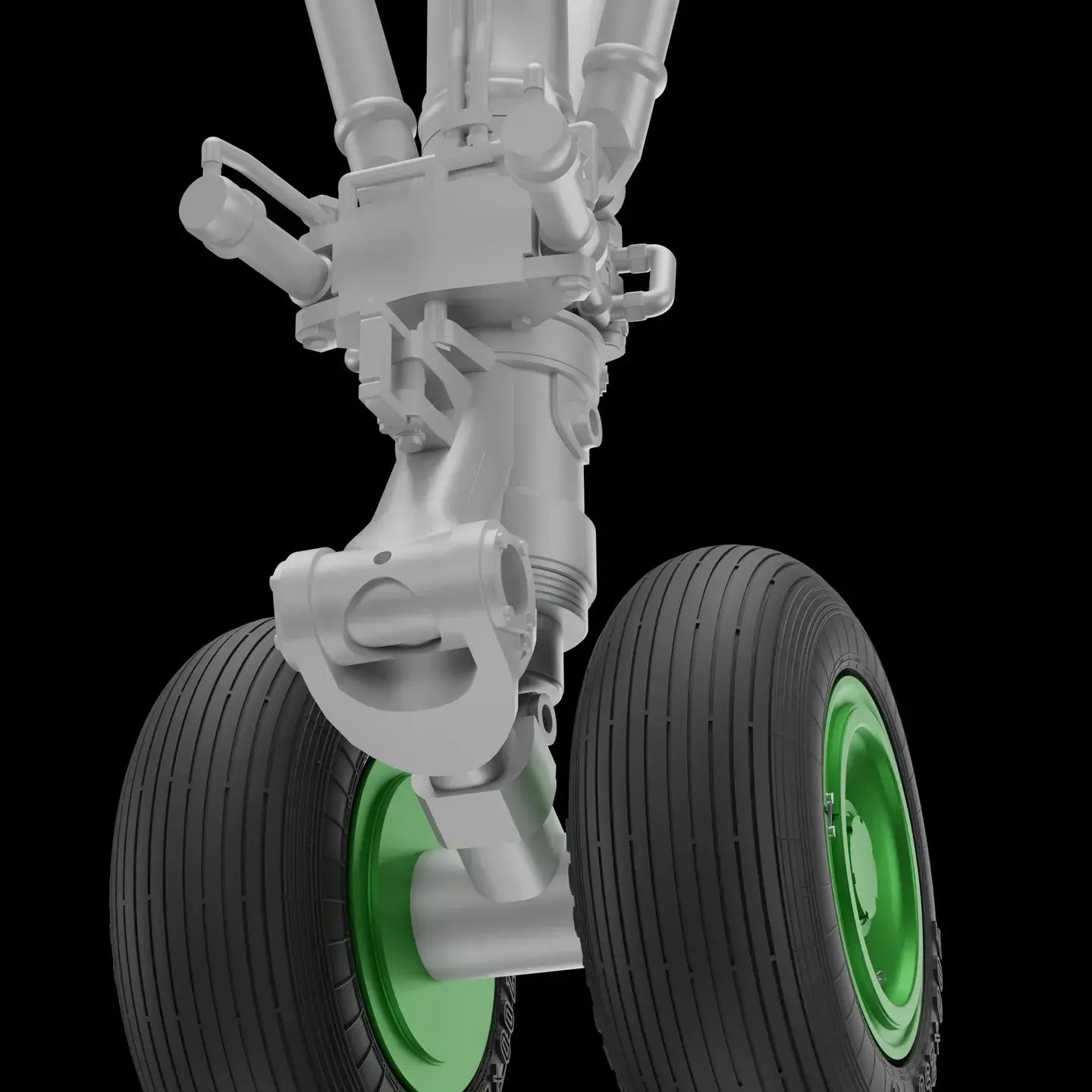 IL-18, 20, 22, 38 Landing gears with wheels (for Amodel) Scale 1:72 Metallic Details MDR72128