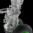 IL-18, 20, 22, 38 Landing gears with wheels (for Amodel) Scale 1:72 Metallic Details MDR72128