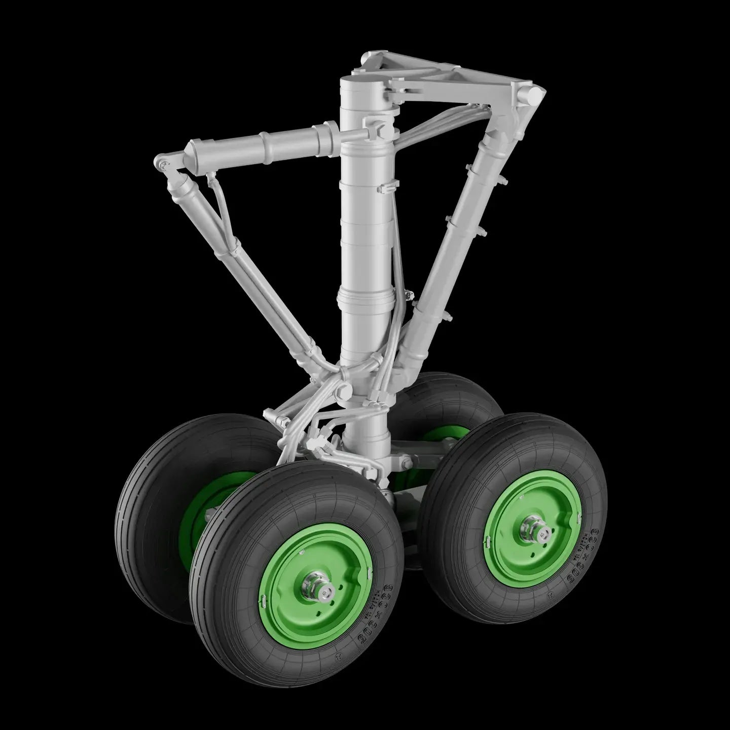 IL-18, 20, 22, 38 Landing gears with wheels (for Amodel) Scale 1:72 Metallic Details MDR72128