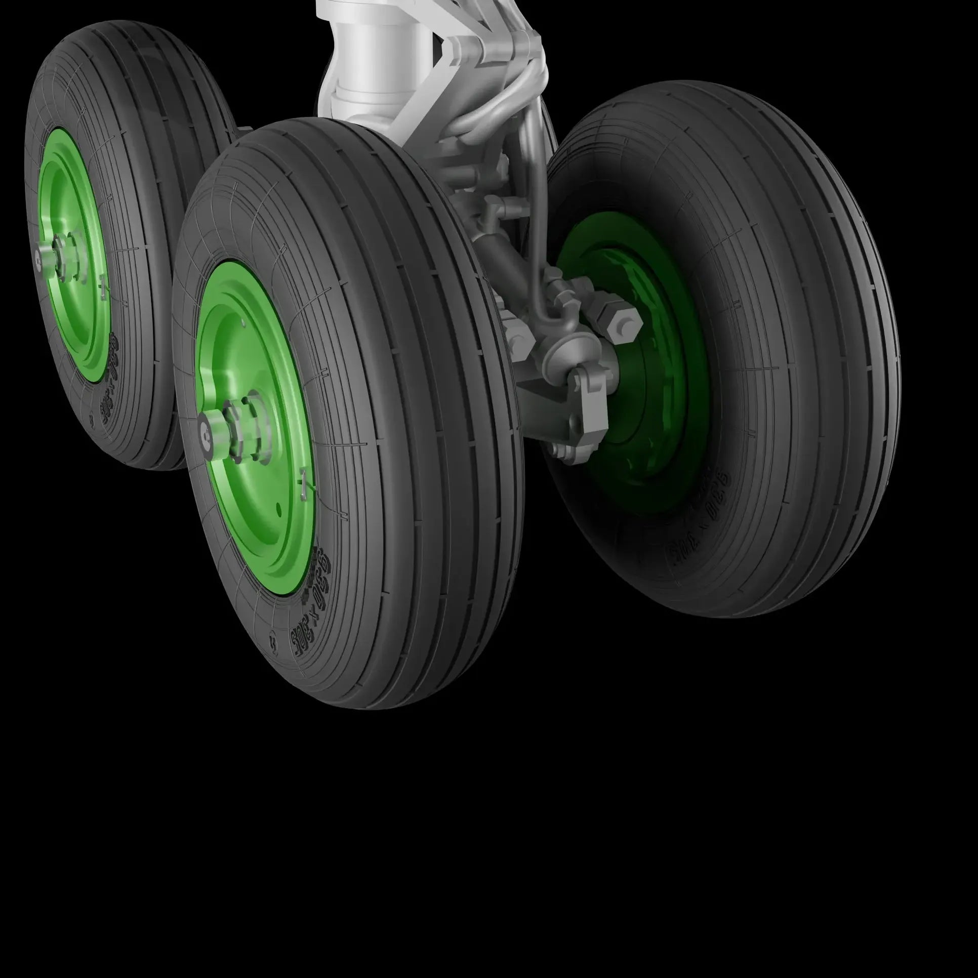 IL-18, 20, 22, 38 Landing gears with wheels (for Amodel) Scale 1:72 Metallic Details MDR72128
